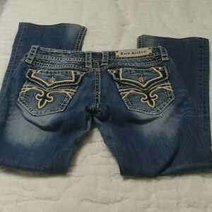 Rock Revival Kelly Bootcut Jeans 28 inseam 30"